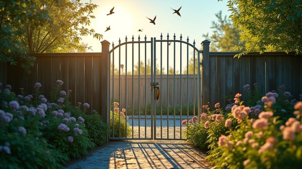 Optimiser la sécurité de votre jardin avec une clôture rigide