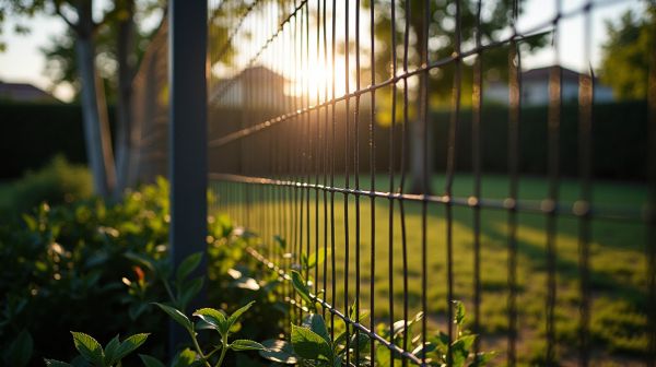 Optimiser la sécurité de votre jardin avec une clôture rigide